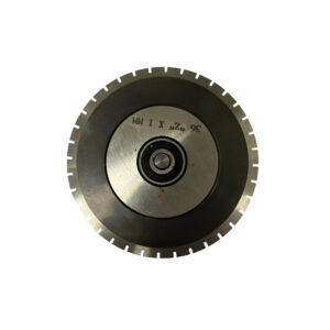 77MV QuetschMesser MIT Perforation / 77 x 19 x 5,2/2,7 mm