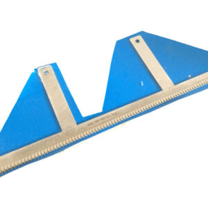 VM Verzahntes Messer 350 x 123 x 2 mm